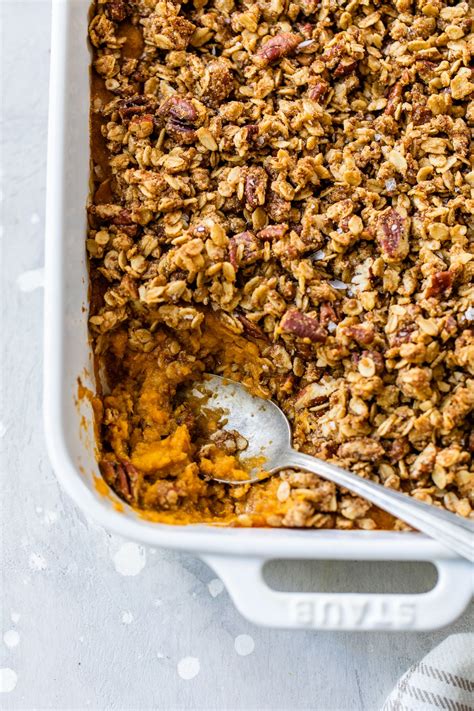 Gluten Free Sweet Potato Casserole The Almond Eater