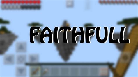 Minecraft Pe Textura Faithfull Atualizada Youtube