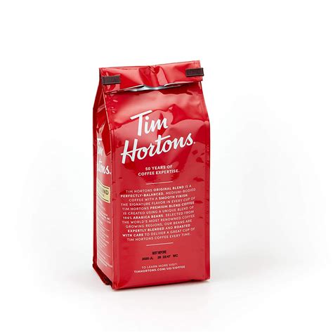 Lot Detail Tim Hortons Original Blend Medium Roast Ground Coffee Bags