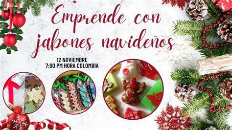 Crea y venda jabones navideños YouTube