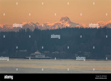 Bc Ferries Mv Powell River Queen Campbell River Hi Res Stock