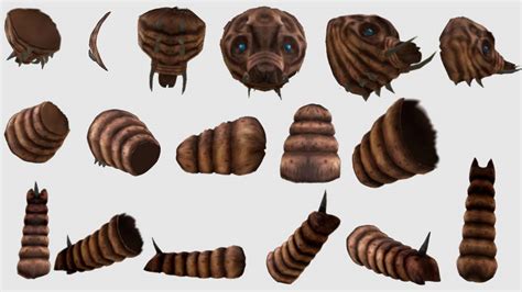 Showa Mothra Larva Parts By Carnotaurotv On Deviantart