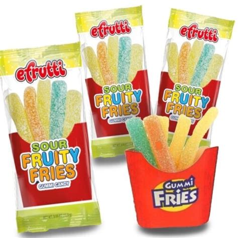 Efrutti Sour Fruity Fries 15g