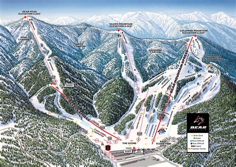 Big Bear Mountain Trail Map | SkiCentral.com