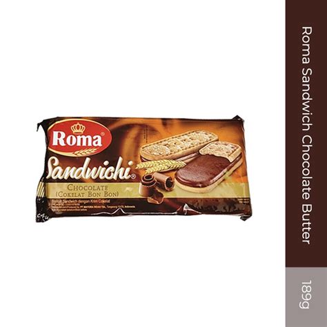 Jual Roma Sandwich Chocolate Butter Gr Shopee Indonesia