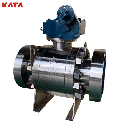 Kata Api D Forged Steel Trunnion Mounted Ball Valve Lb China