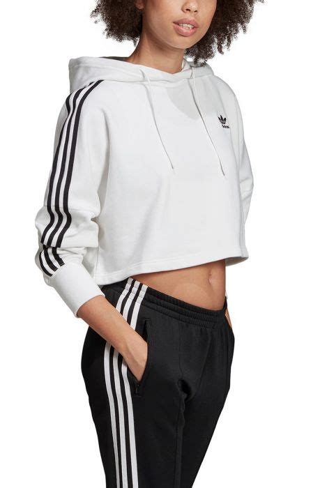 Adidas Cropped Hoodie Ed7555 Shiekh