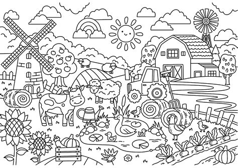 Desenhos para Colorir Grandes : 20 imagens para imprimir