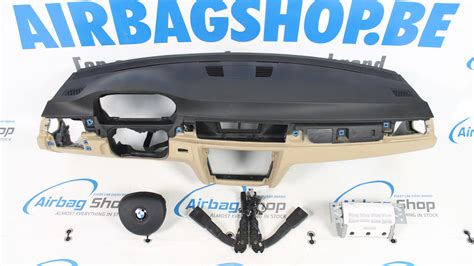 Airbag Set Dashboard Black Beige M BMW 3 Serie Airbag Eu