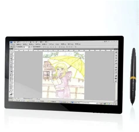 21.5 inch LED interactive touch screen tablet monitor graphic drawing ...