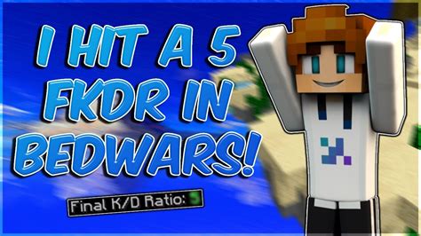 I Hit A Fkdr In Bedwars Hypixel Bedwars Commentary Youtube