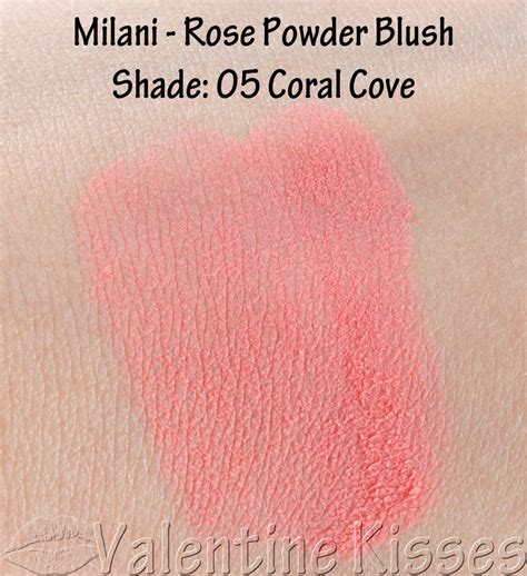 Valentine Kisses Milani Rose Powder Blush 4 New Limited Edition