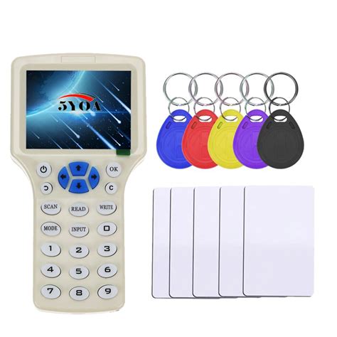 English Frequency Rfid Reader Writer Copier Duplicator Ic Id With