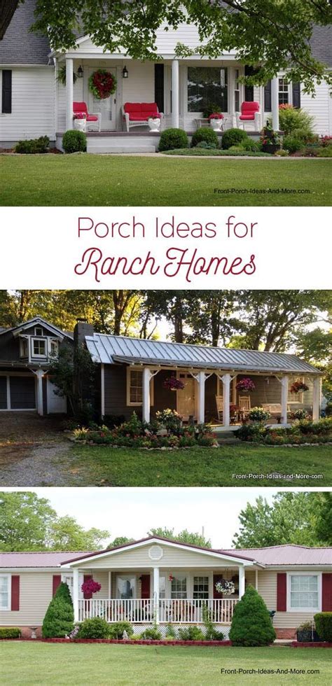 Ranch Ranch Style Front Porch Ideas