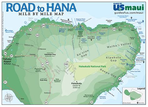 Maui Hawaii Maps - Travel Road Map