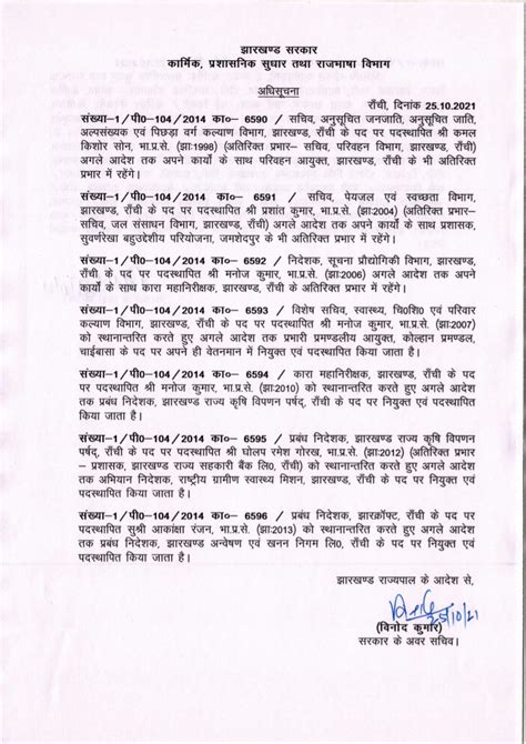 Jharkhand News केके सोन समेत 3 Ias अधिकारियों को मिला अतिरिक्त प्रभार 4 की हुई ट्रांसफर