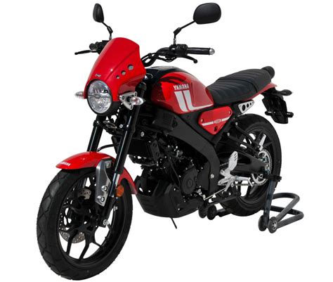 Yamaha Xsr Tete De Fourche Saute Vent Bulle Rouge Ermax