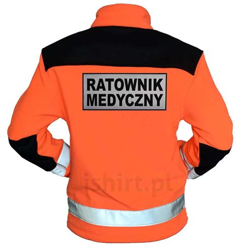 Polar Fluo Ratownik Medyczny Naszywki Odblaskowe M Skie Ishirt Pl