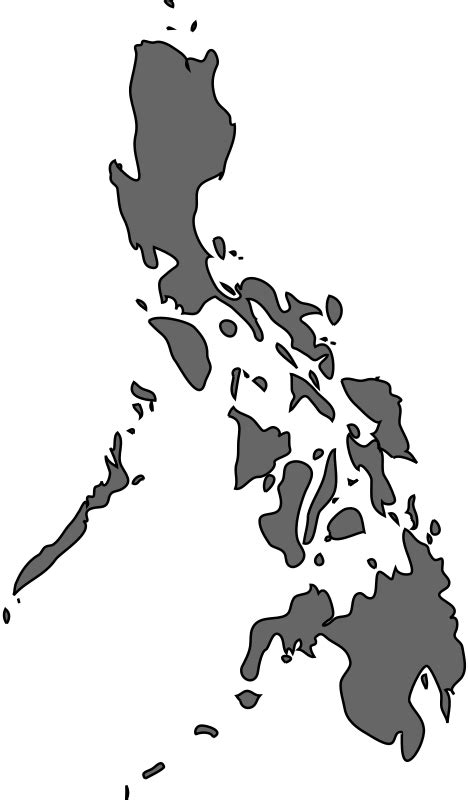 Philippines Map Outline Png Transparent Background Philippine Map Png