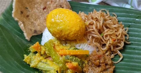 Resep Nasi Campur Telur Acar Kuning Mie Goreng Oleh Hadleny Kitchen