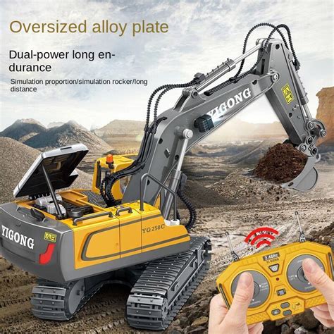 Jual Nodia Ghz Remote Control Excavator Yigong Channel