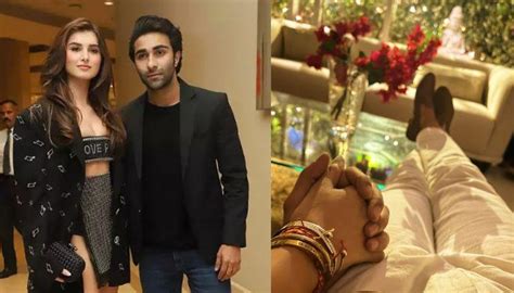 Post Breakup With Tara Sutaria Aadar Jain Finds Love Again Drops Cosy