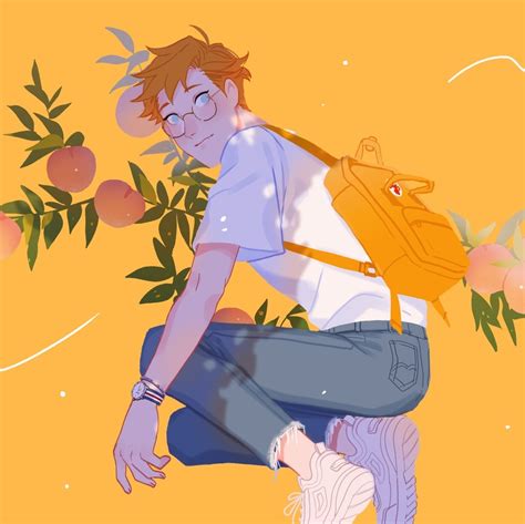 Peachy, an art print by OHPRCR - INPRNT