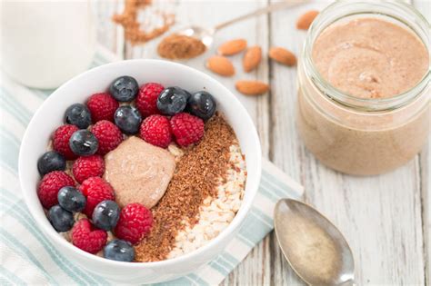 Nourishing Breakfast Porridge With Berries & Seeds - The Healthy Tart