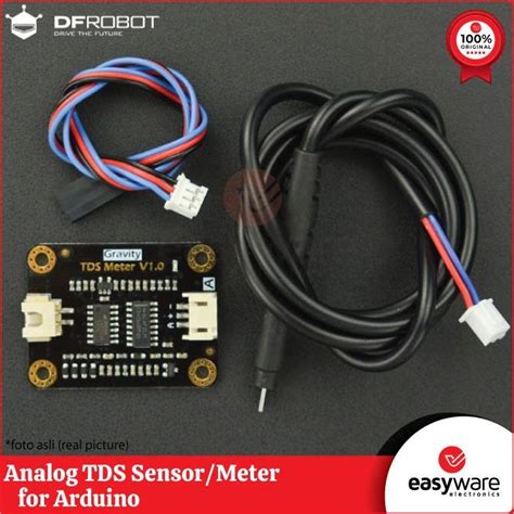 Jual Dfrobot Analog Tds Sensor Meter For Arduino Shopee Indonesia