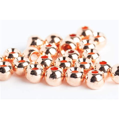 Tungsten Beads For Fly Tying Pack Copper Mm