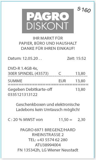 Belege Nummerieren Und Verbuchen Computergerechte Buchungsliste