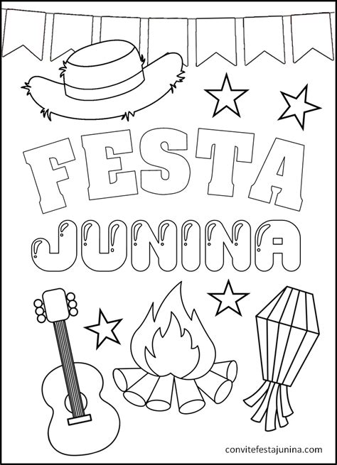 Total Imagem Desenhos De Festas Juninas Para Pintar Br Hot Sex Picture