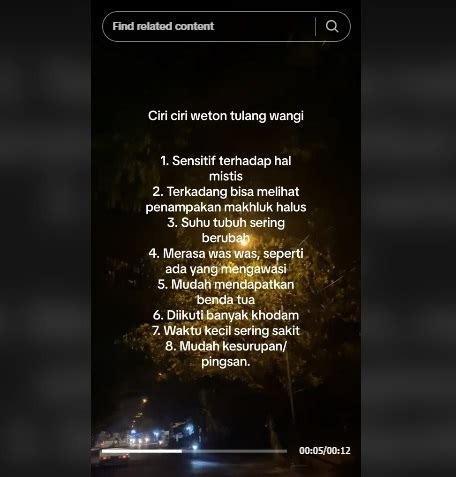 11 Weton Lahir Yang Memiliki Tulang Wangi Disebut Miliki Aura Keramat