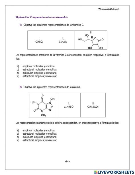 2165215 Tipos De Formulas Químicas Egenory Barrantes