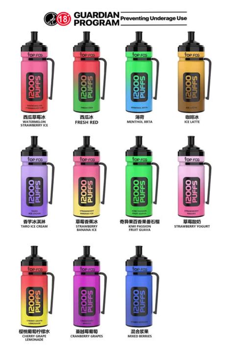 Togfog 12000 Puffs Top Fog Disposable Vape Lazada Ph