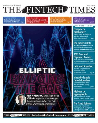 The Fintech Times Edition 46 By The Fintech Times Issuu