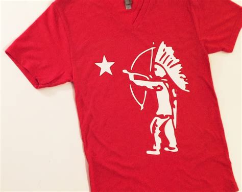 Tootsie Pop Indian Star T-shirt adults Red - Etsy