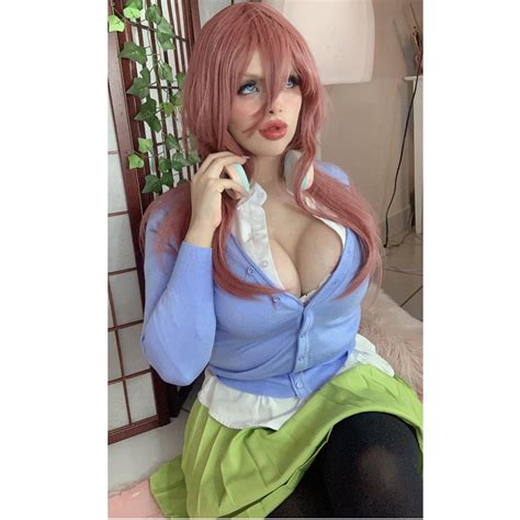 TW Pornstars 2 Pic Carrielove Cosplay Twitter Miku Nakano Es La