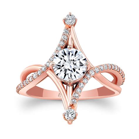 Rose Gold Engagement Rings Diamond Engagement Rings Barkevs