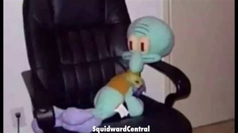 Squidward On A Chair Youtube