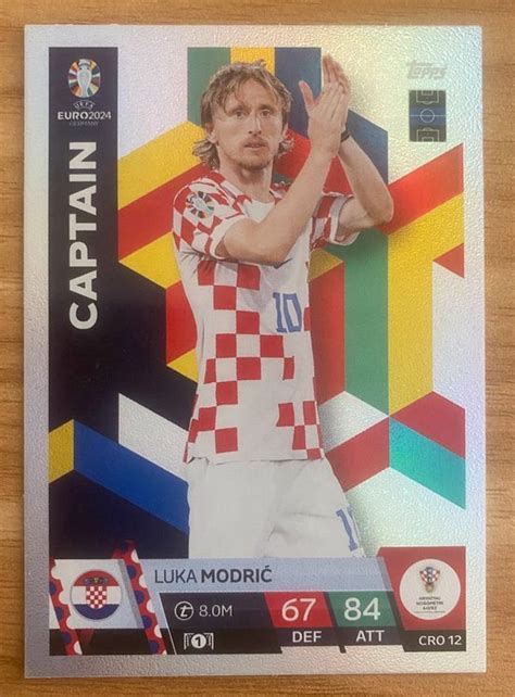 Luka Modric Euro Croatia Topps Match Attax Kaufen Auf Ricardo