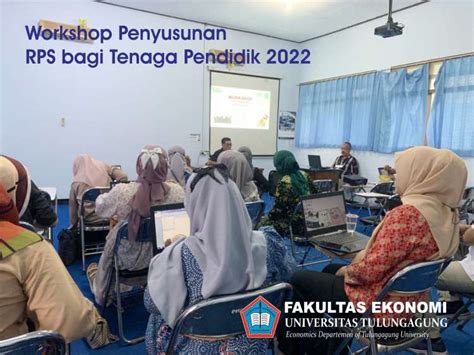 Workshop Penyusunan Rencana Pembelajaran Semester Rps Bagi Tenaga