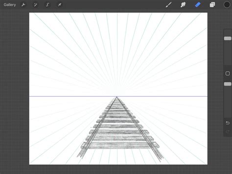 Perspective Illustration in Procreate - Art & Architecture