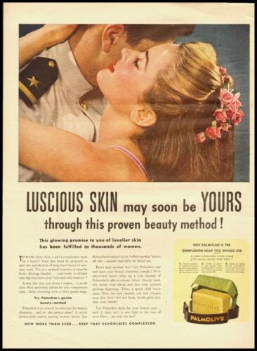 1940s Vintage Ad For Palmolive Beauty Soap 122611 Ebay