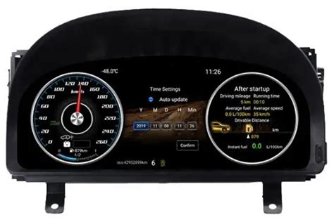 Digital Lcd Instrument Cluster For Toyota Alphard 2008 2014 Digital Lcd