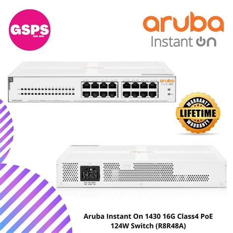 Aruba Instant On G Class Poe W Switch R R A Lazada