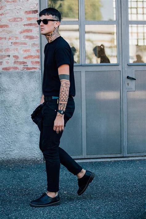 Top 10 Maneiras De Usar All Black Black Outfit Men Mens Fashion