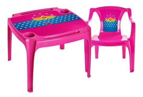 Mesa Infantil De Pl Stico Mesa Did Ctica Educativa Silla Mercadolibre