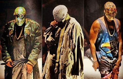 Kanye West During Yeezus A Recent History Of Rappers Wearing Masks Complex