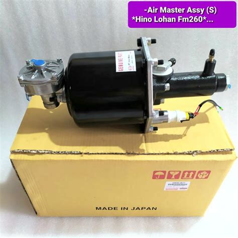 Air Master Assy Boster Rem Angin Hino Lohan Fm Short Pendek Original